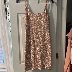 Tan Sleeveless Dress
